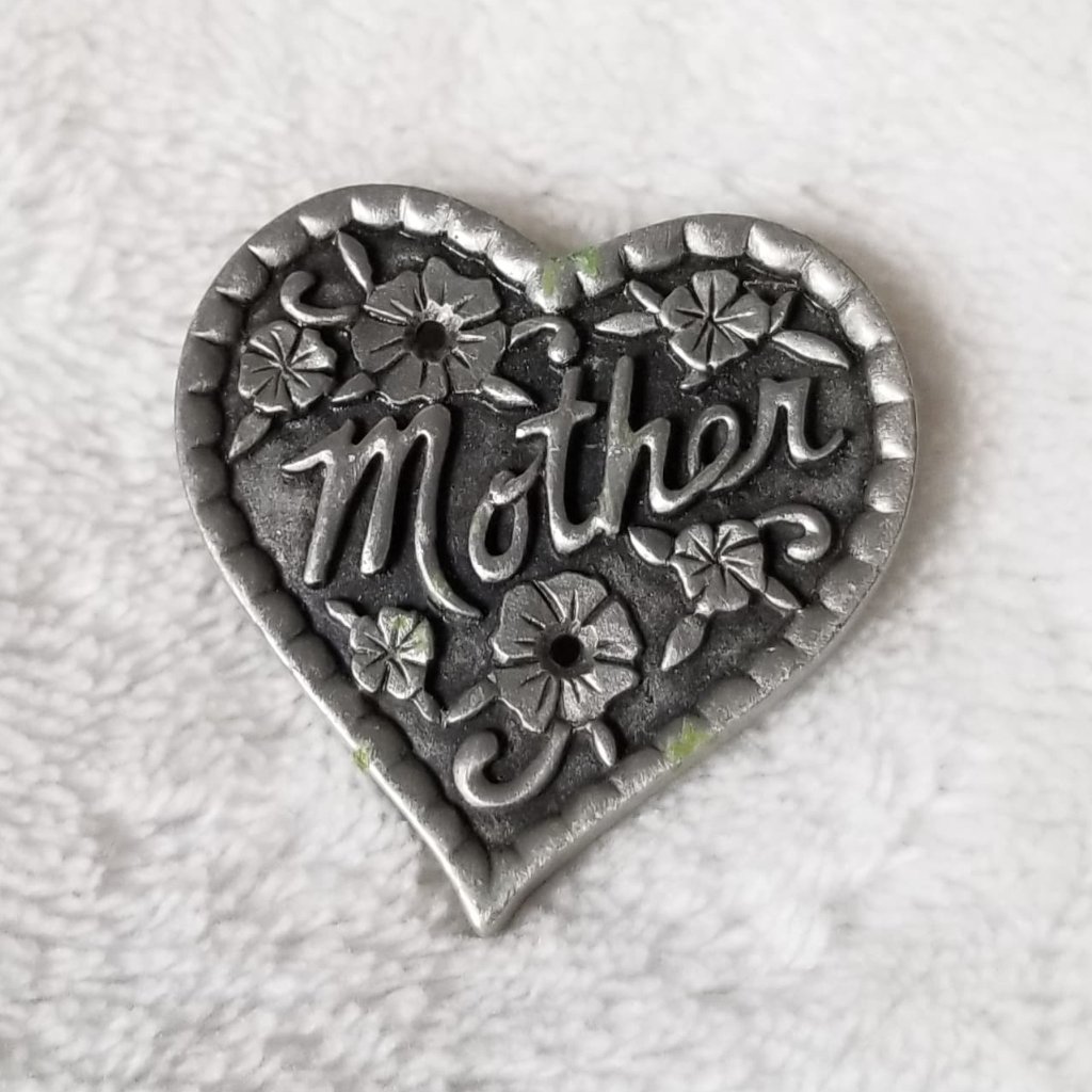 Rare Vintage Pewter Ms Dee 
